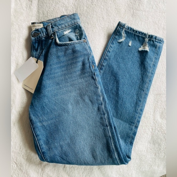 Current/Elliott The Boyfriend Cloudburst Jean NWT - Picture 2 of 12